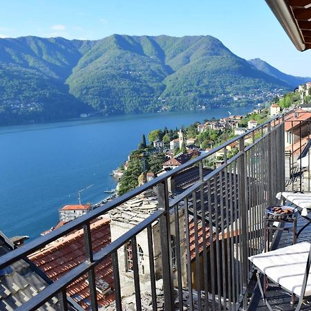 Romantic Home Stone With Amazing View Lake Of Como And Oleandra Лальйо Екстер'єр фото