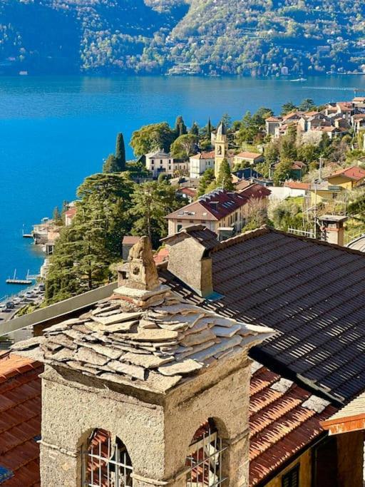 Romantic Home Stone With Amazing View Lake Of Como And Oleandra Лальйо Екстер'єр фото